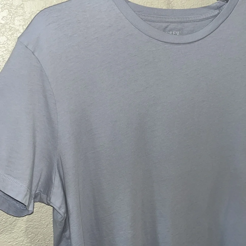 J.Crew light blue washed short sleeve crewneck T-shirt, Size L